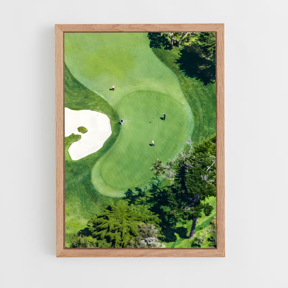 Poster Golf en Forêt (vue 4)